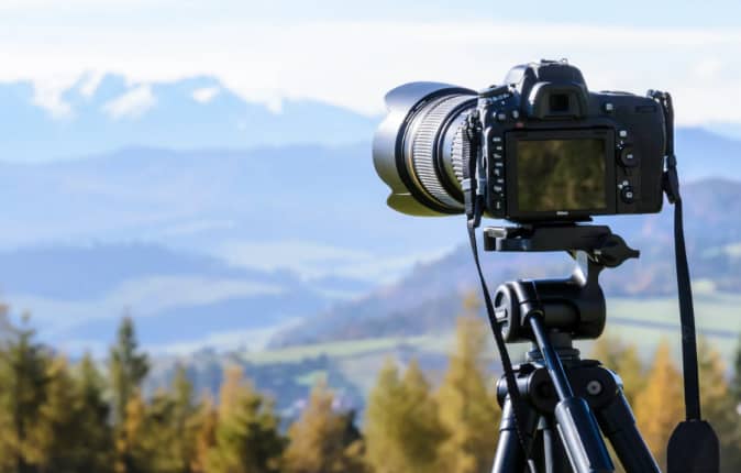 camera nature shoot